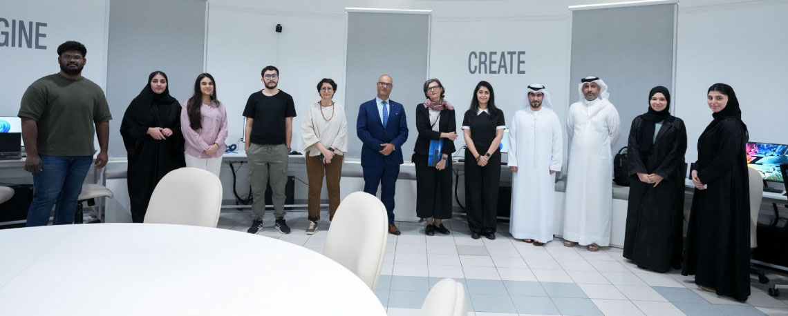 تعزيز التعاون في البحث والابتكار: زيارة إلى الجامعة الأمريكية في دبي (AUD)