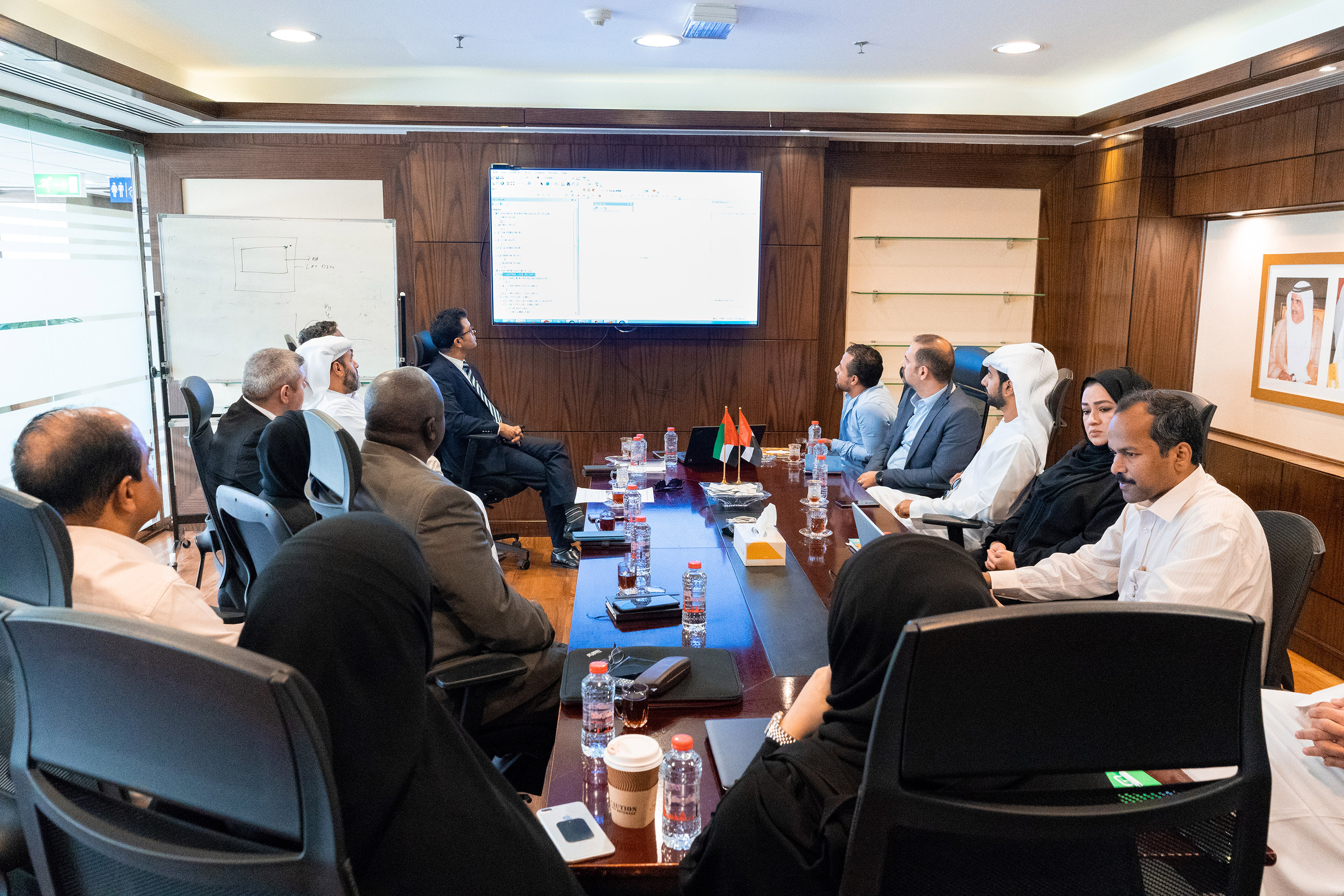 مناقشة توحيد أرقام الأراضي باستخدام نظام تخطيط وإدارة أراضي دبي يناير 2020