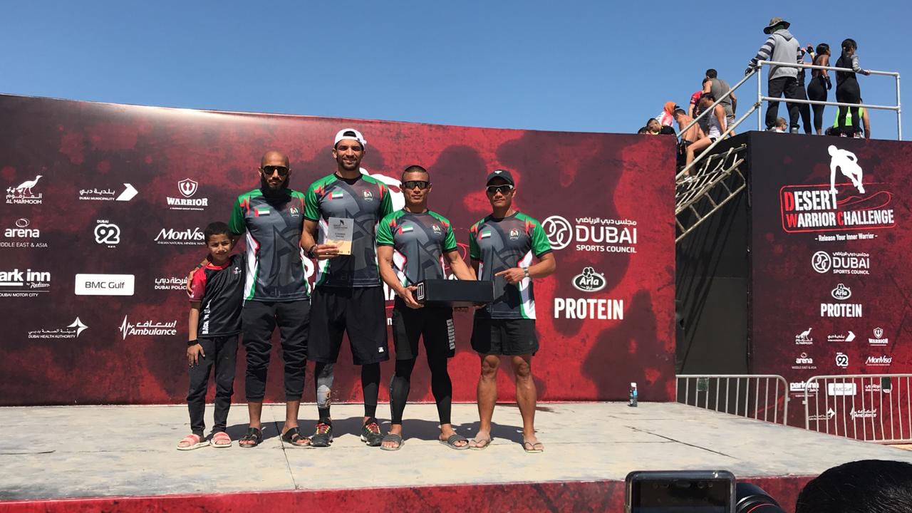 Saif Al Saidi champion of the Desert Challenge 2020 February 2020