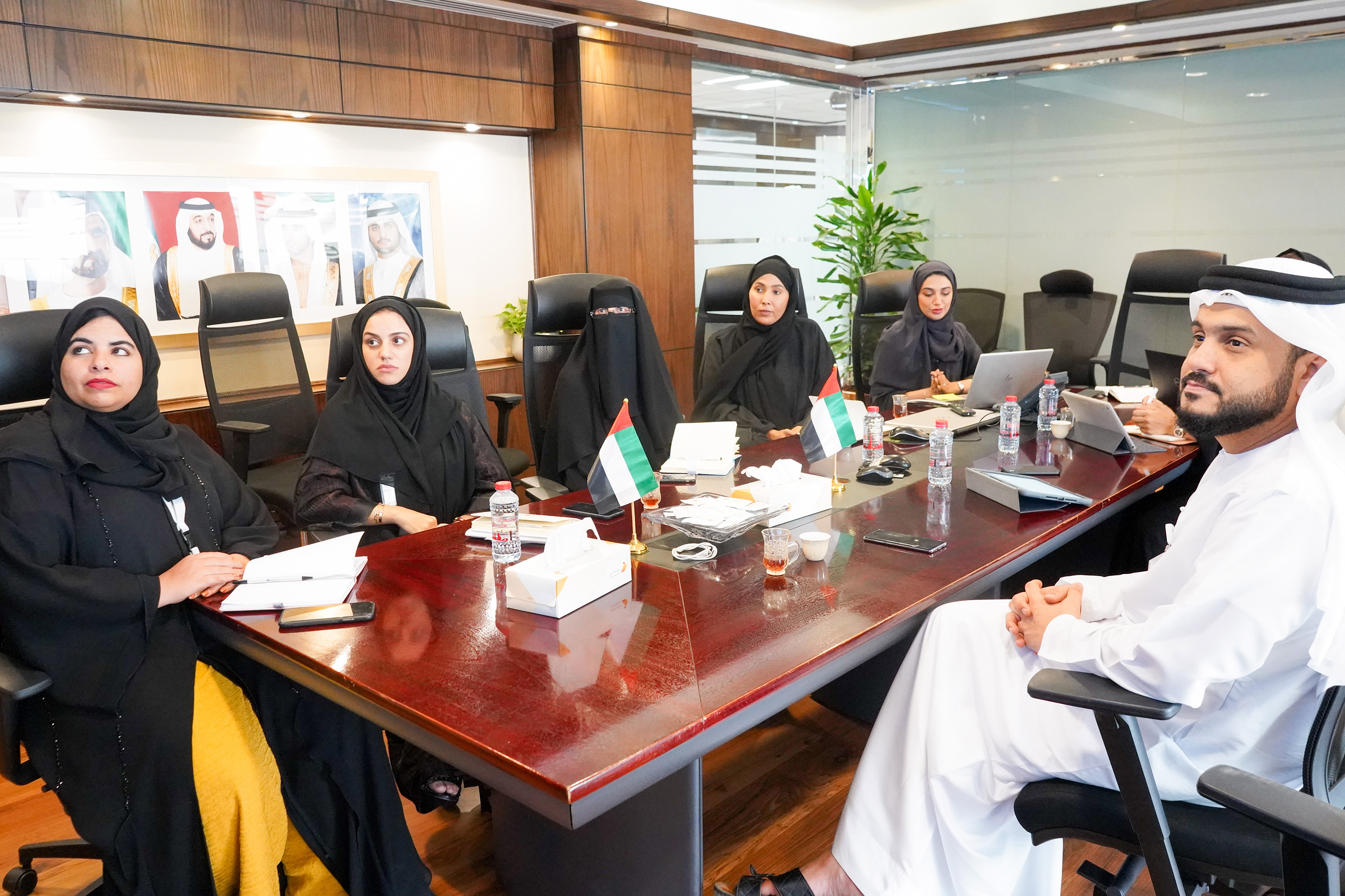 A delegation from Dubai Ambulance visited the GIS Center February 2020