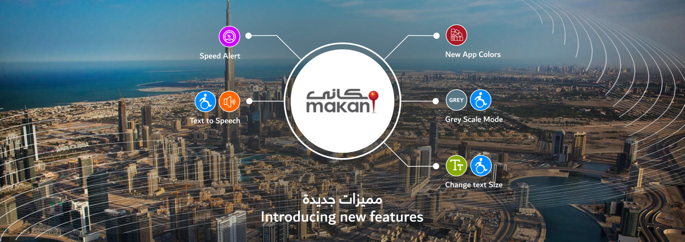 The Smart Addressing System “Makani”... with new features that serve People of Determination April 2020