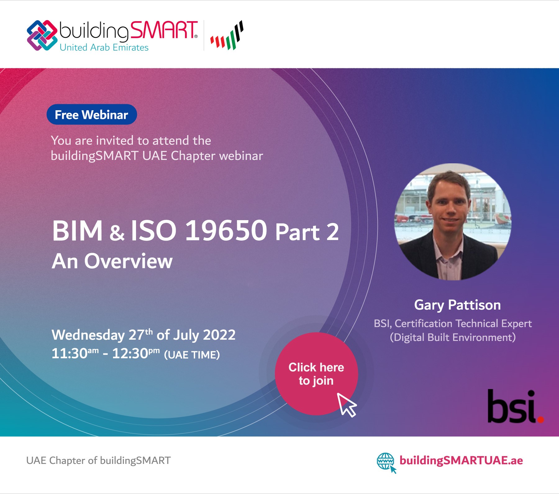 Free webinar: BIM & ISO 19650 part2 - An Overview